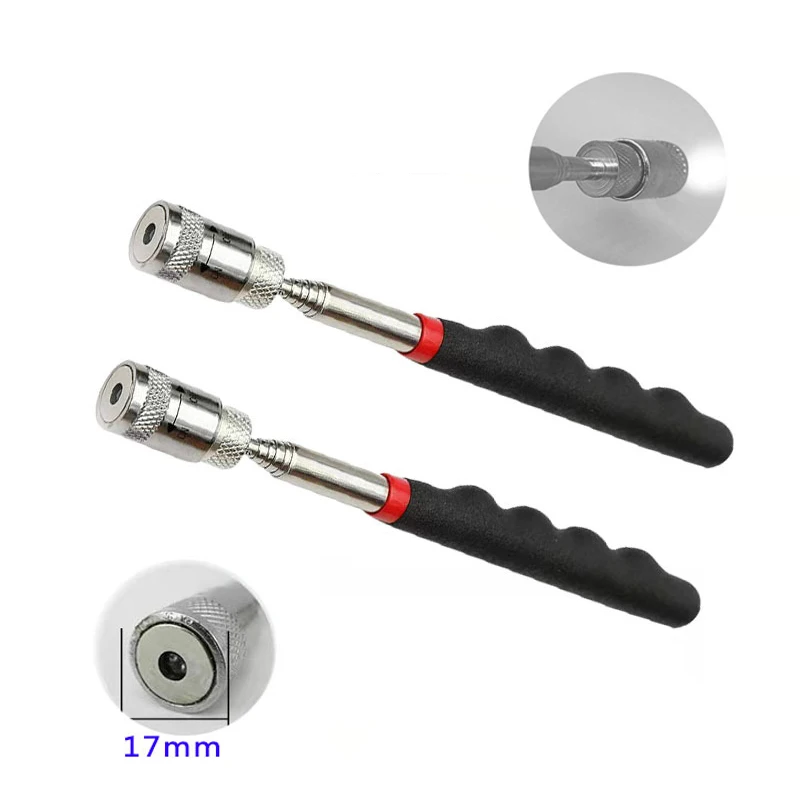 

Telescopic Magnetic Pen Metalworking Handy Tool Magnet Capacity for Picking Up Nut Bolt Adjustable Pickup Rod Stick Mini Pen