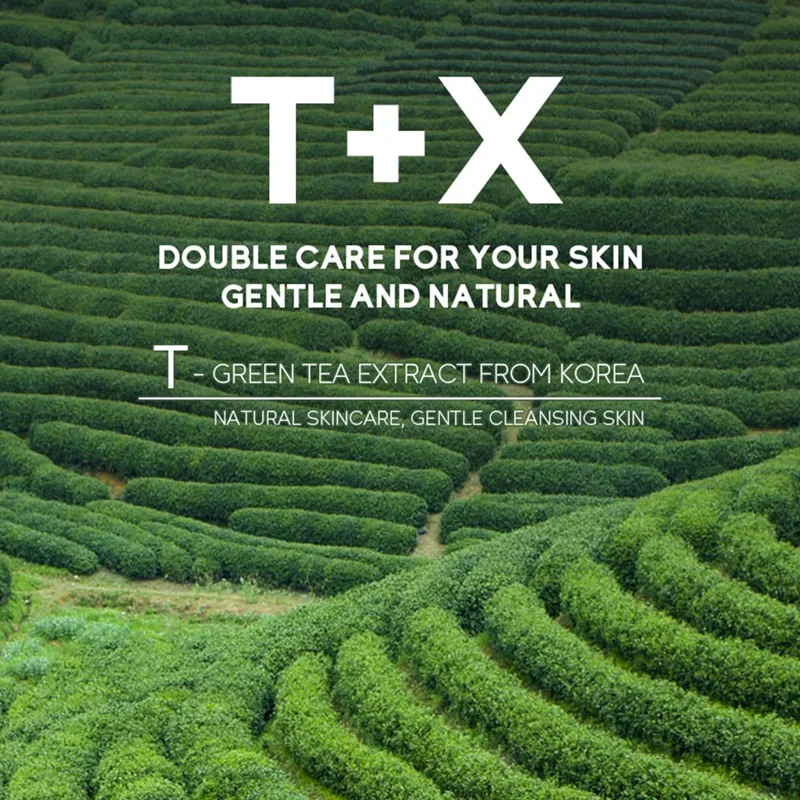 Green Tea Facial Cleanser Skin Deep Cleansing Moisturizing Blackhead Removal Skincare Face Wash Foam Face Cleanser Skin Care 50g 2