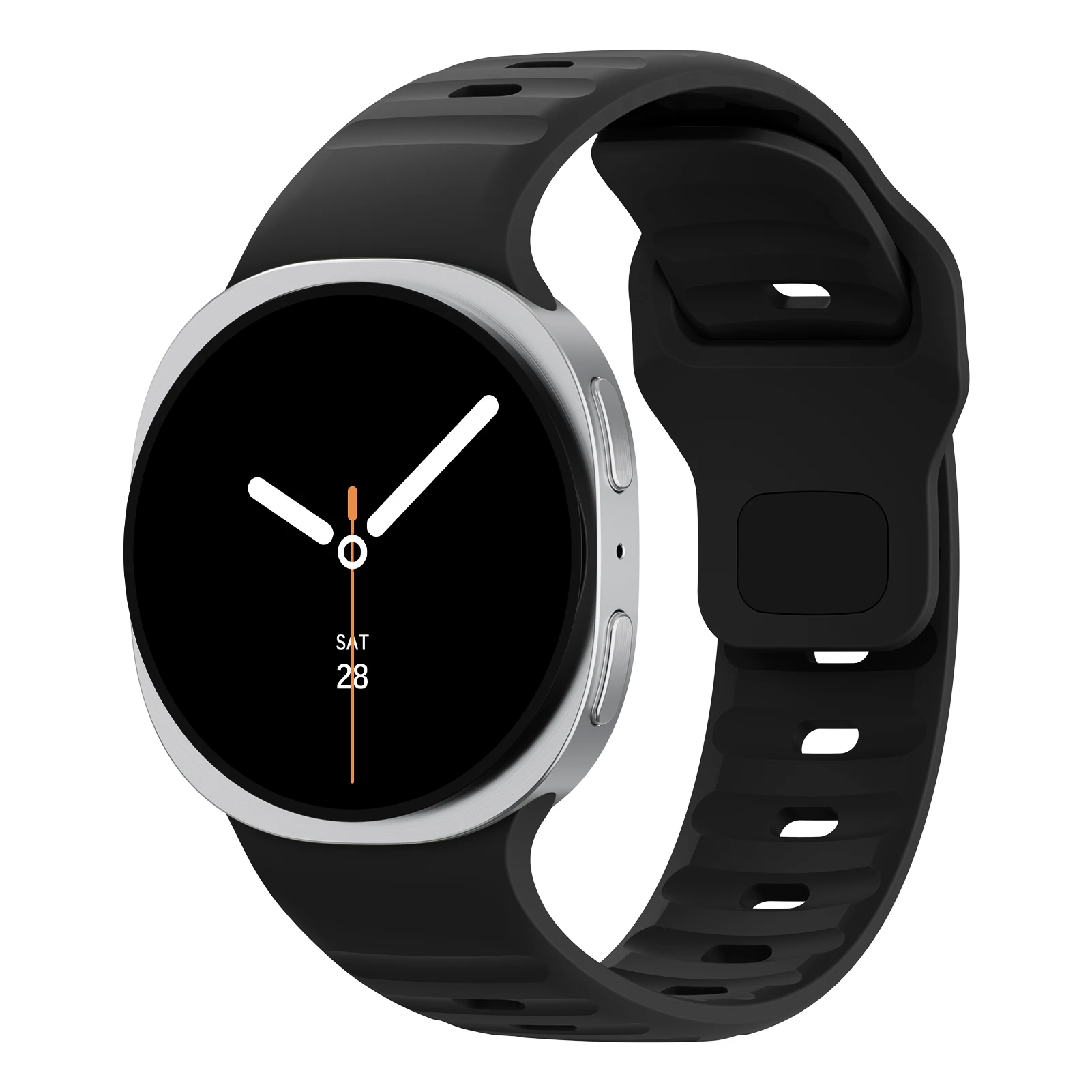 Rugged Silicone Sport Band - Enhanced Strap
