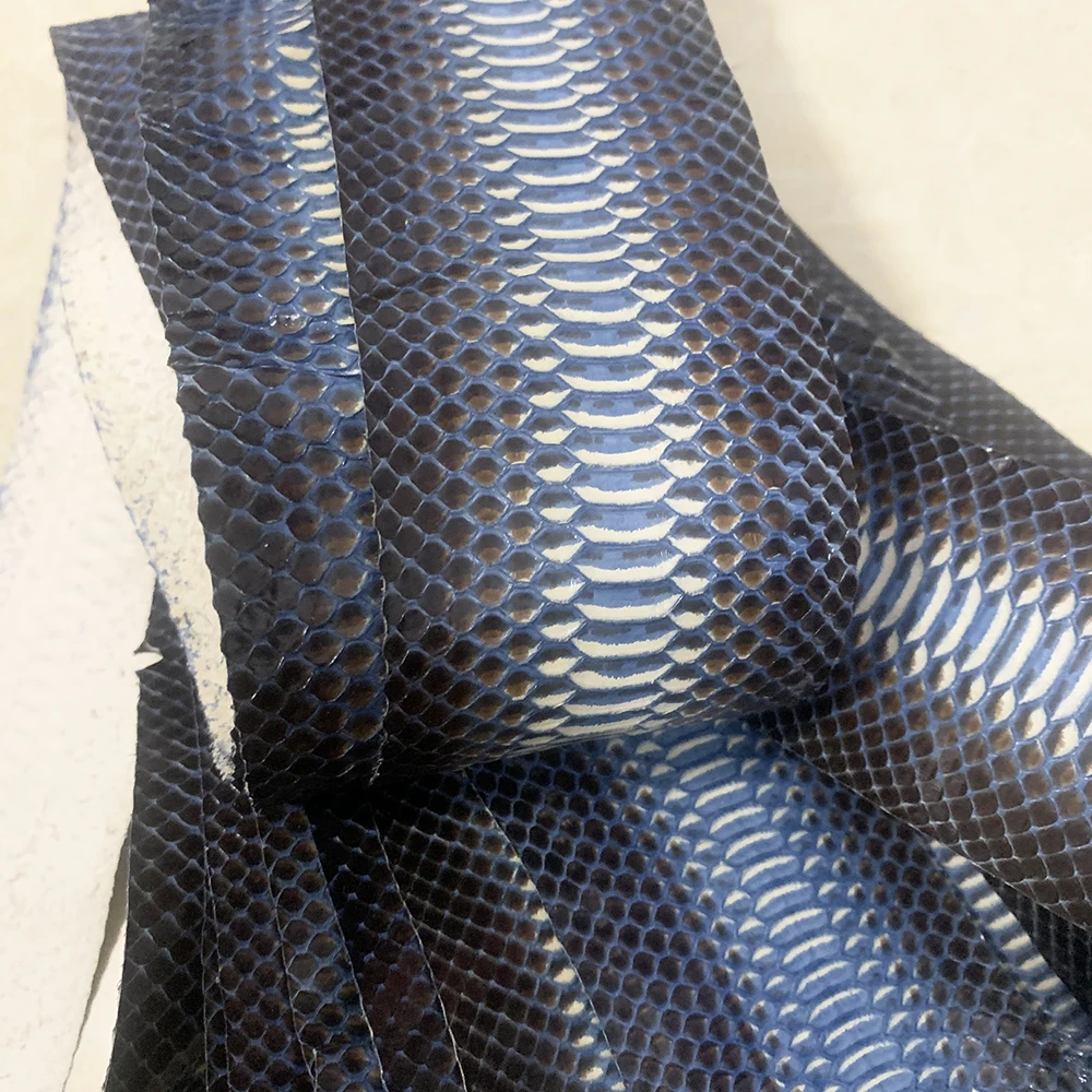 Leather Fabric Leather Material Handmade Leather Primary patterned snake skin Printing Leather Snake Skin For Phone Case,Belt DIY,Handmade Watch Strap Making Materials leather fabric,leather material,handmade leather