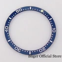 Flat Ceramic Bezel Insert for 62mas Diving Watch - Blue, Black, Green, Silver (Dark blue ceramic)