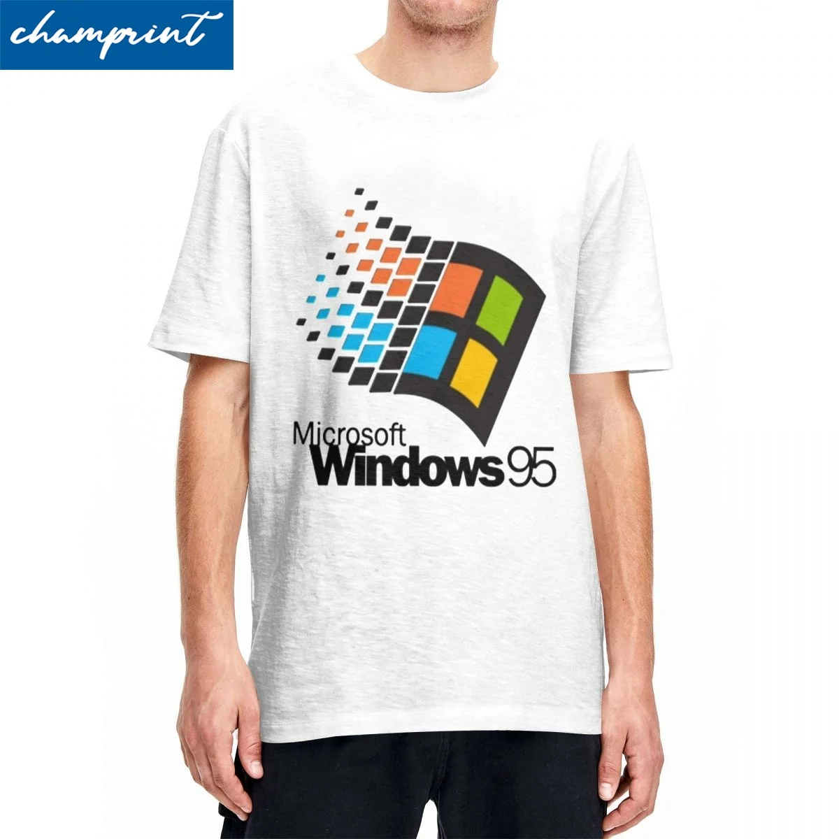 Leisure Windows 95 Geeks Nerd T Shirt Unisex Cotone Manica Corta O-Collo Magliette Estive
