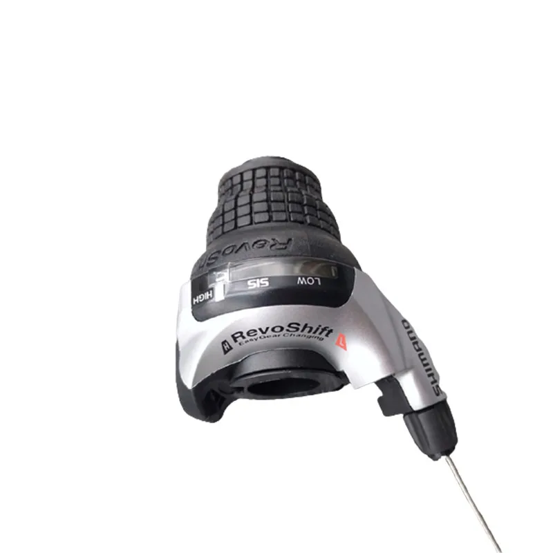 Set Cambio Shimano SL-RS45 Revo Shift — Manopola Twist Per MTB, 3/6/7/8 Velocità