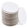 White Cake Boards Round 25 Pack - 10 Inch Cardboard Cake Rounds Circles Disposable Cake Platter Board Base Tray 1