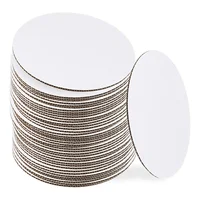 White Cake Boards Round 25 Pack - 10 Inch Cardboard Cake Rounds Circles Disposable Cake Platter Board Base Tray 1