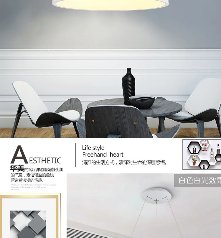 Pingente de Teto Nórdico Moderno Linear Minimalista Pingente Sala Estar Decoração Lâmpadas Lustres Lampadari Hx50nu Luz 7 Computers & Electronics