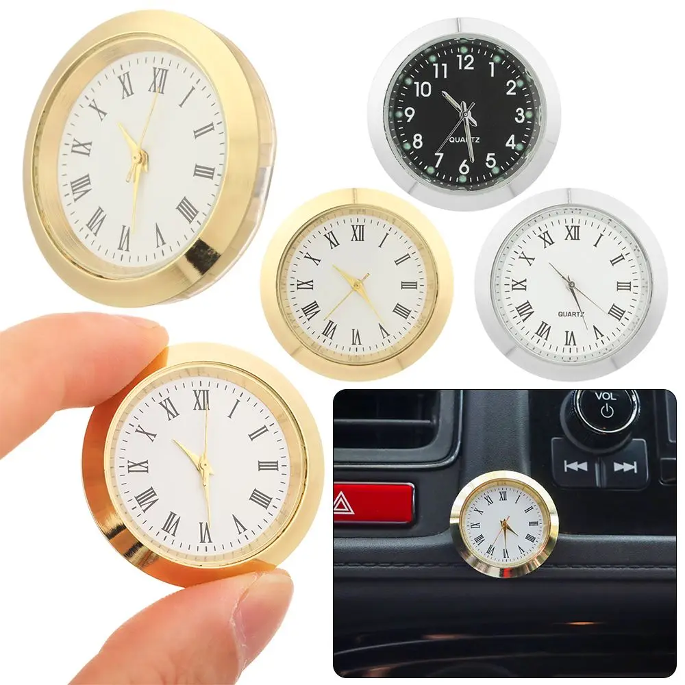 Car Mini Clock Automobiles Internal Stick On Mini Digital Watch