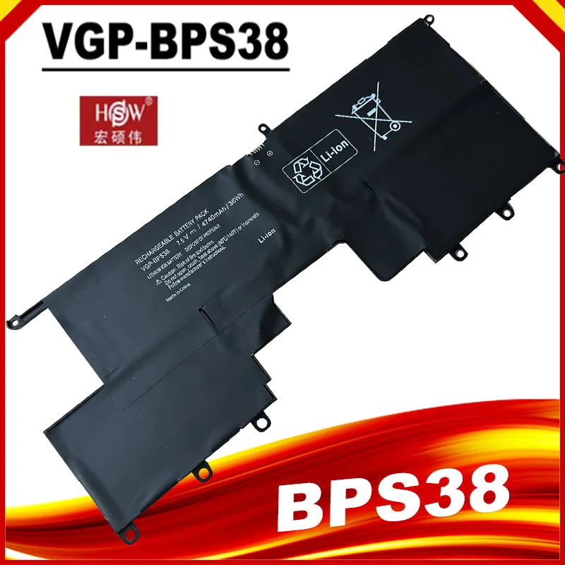 Bateria para Sony Vaio Svp13 Svp132a Svp1322 Pro 11 Pro 13 Vgp-bps38 36wh