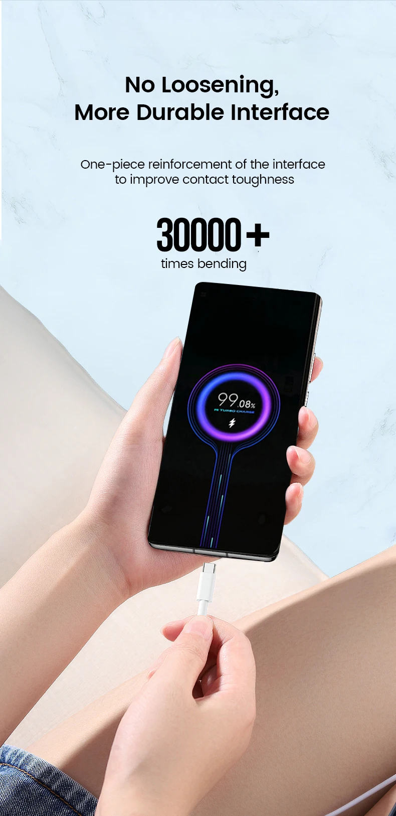 كابل شحن سريع USB من النوع C ، كابل بيانات شحن مي توربو فائق السرعة ، 6A ، 67W ، شاومي ، ريدمي ، بوكو ، X6 ، هواوي ، هونور ، أوبو ، ريلمي