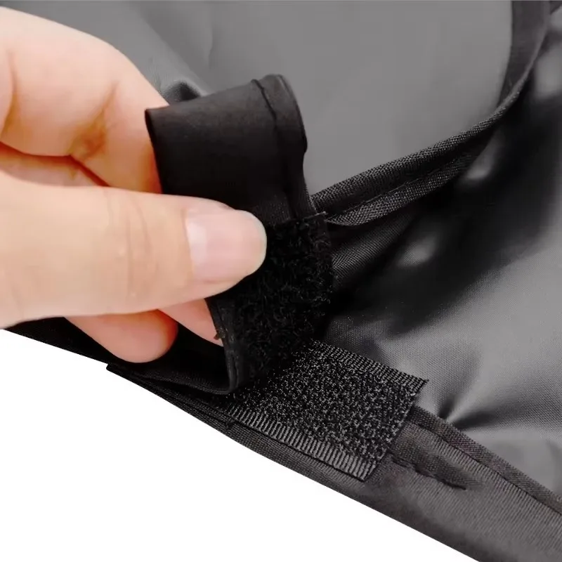 머리 염색 도구 짧은 사각형 검은 방수 미용 살롱 이발사 헤어 커팅 케이프 천 랩 미용 케이프 이발사