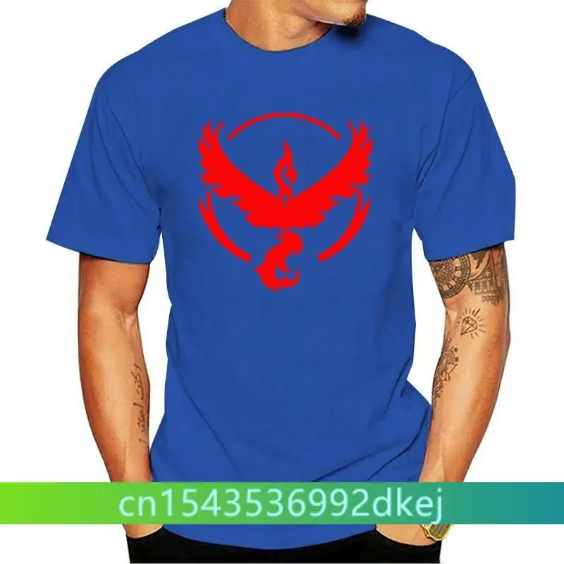 Go Team Valor Symbol T-Shirt Gaming Mystic Pokeball Gift