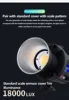 ZSYB YB CL-60Bi Bi-color Handheld Video Light wireless Remote control Fill Lights For Outdoor Shooting Live Short Video 6