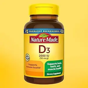 Nature Made D3 bottle