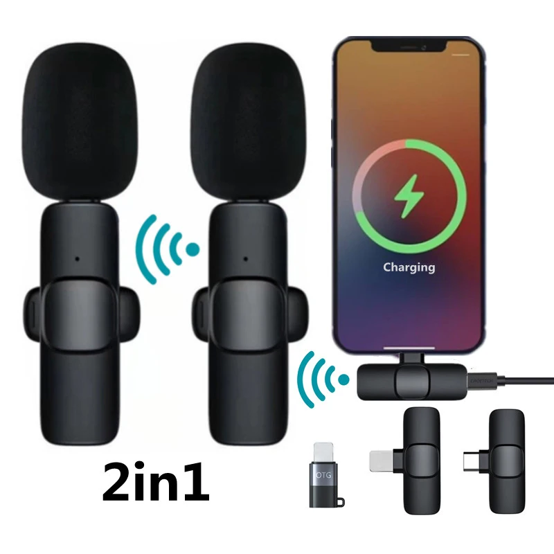  Wireless Lavalier Microphone Private Model K1 Live Broadcast Microphone With Noise Reduction And Small Microphone - Microphones - AliExpress 