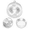 Clear Glass Bauble Balls Garden Home Glass Ball Plant Pots Wedding Container Decoration Flat Bottom Flower Party Succulent 5