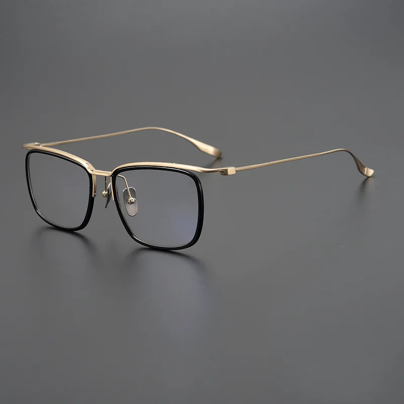 

Vintage Titanium Acetate Optical Glasses Frame Men Ultralight Square Myopia Eyeglasses Women Retro Fashion Prescription Eyewear
