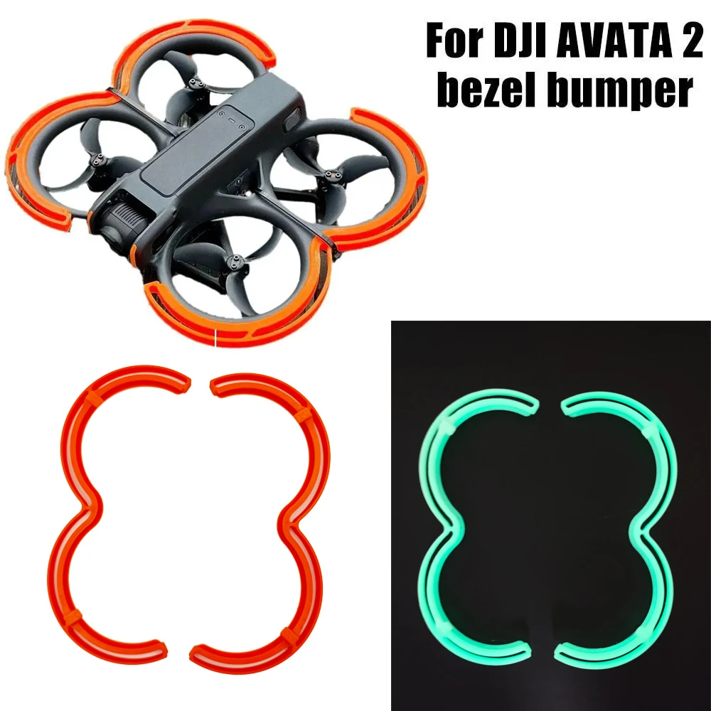 Protective Bumper Ring for DJI Avata 2 Accessories Propeller Guard Anti-Collision Impact Protectors Prop Bumper