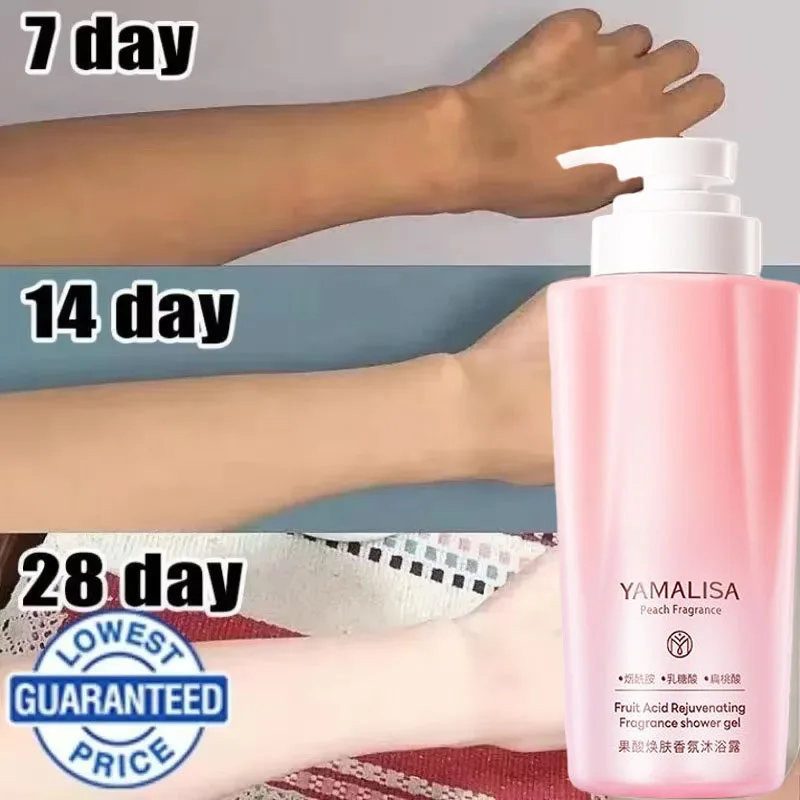 500ml Long Lasting Fragrance Whitening Body Wash Long-Term Brighten Skin Deep Cleaning Moisturizing Body Care Shower Gel
