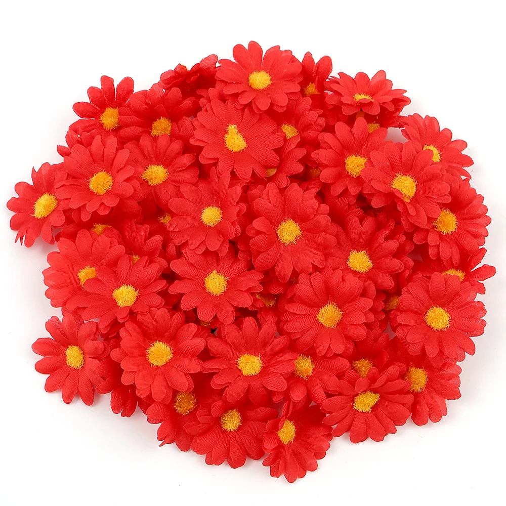 20/50pcs künstliche Rosen blumen 4cm gefälschte Blumen für zu Hause Raum dekor Hochzeits dekoration DIY Handwerk Sammelalbum Geschenke Zubehör – Detail 14