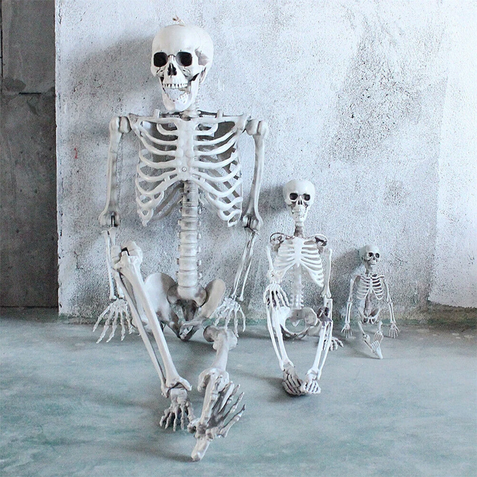 simpatico cartone animato scheletro di halloween in esecuzione 9876994
