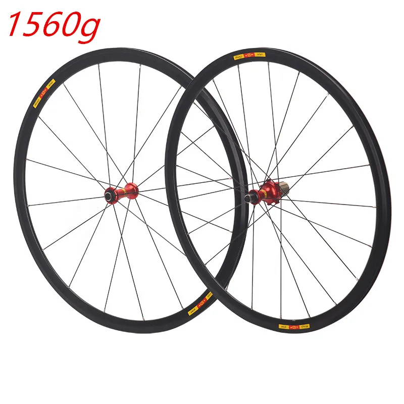 RUJIXU Ultra ligh bikeroad wheelset 700C 16/ 21H vcc Fék bmx közúti Bicikli Kerék Alumínium Keverés közúti Kerék  Kerékabroncs Fék