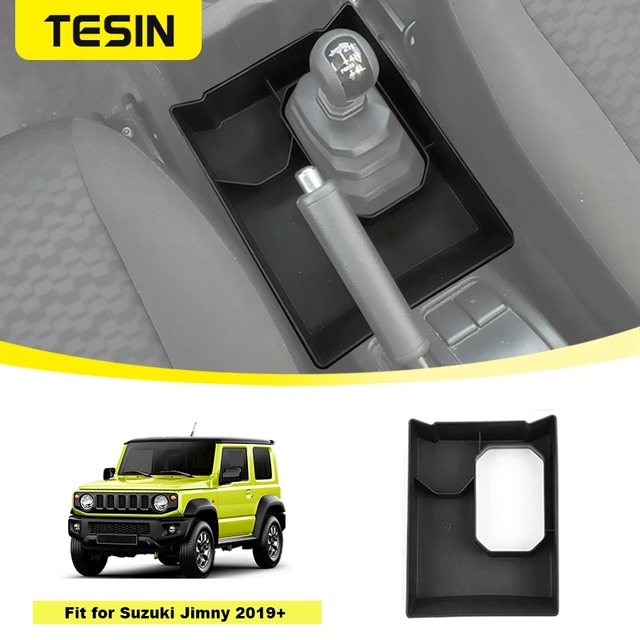 Car Gear Shift Storage Box Organizer Tray For Suzuki Jimny 2019 2020 2021 2022 2023 2024 Stowing Tidying Interior Accessories