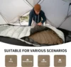 Ultralight Washable Sleeping Bag Liner,Lightweight Adult Sleep Sack & Travel Sheets for Backpacking,Hotel,Camping,Hostels 6