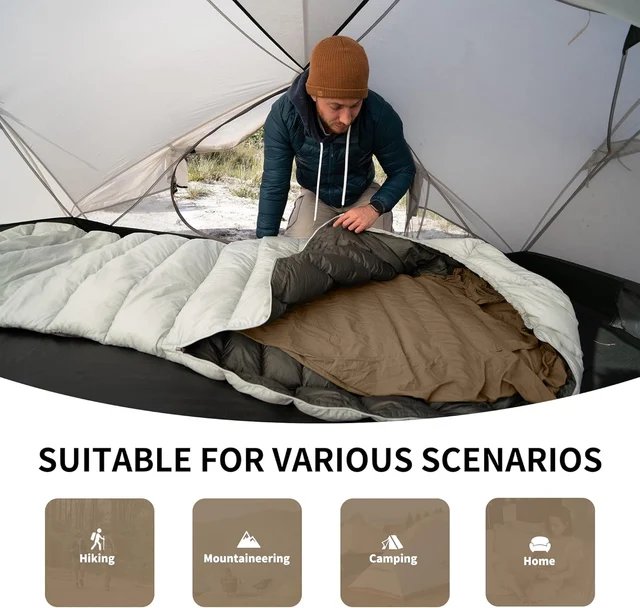 Ultralight Washable Sleeping Bag Liner,Lightweight Adult Sleep Sack & Travel Sheets for Backpacking,Hotel,Camping,Hostels 6