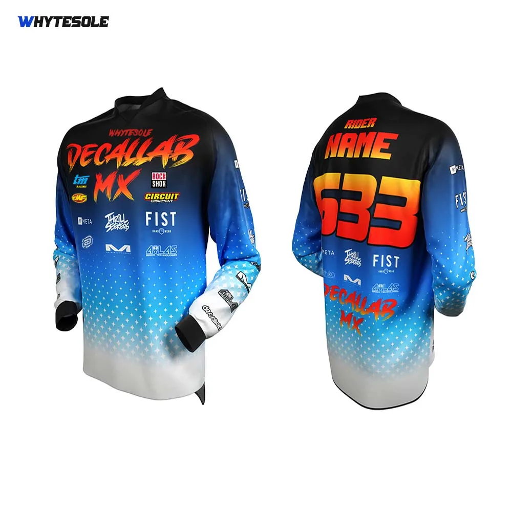 2023 Bmx Enduro Motocross Jersey Mtb Downhill Jersey Ciclismo Mountain Moto Bike Dh Cusetom Bicycle Jersey