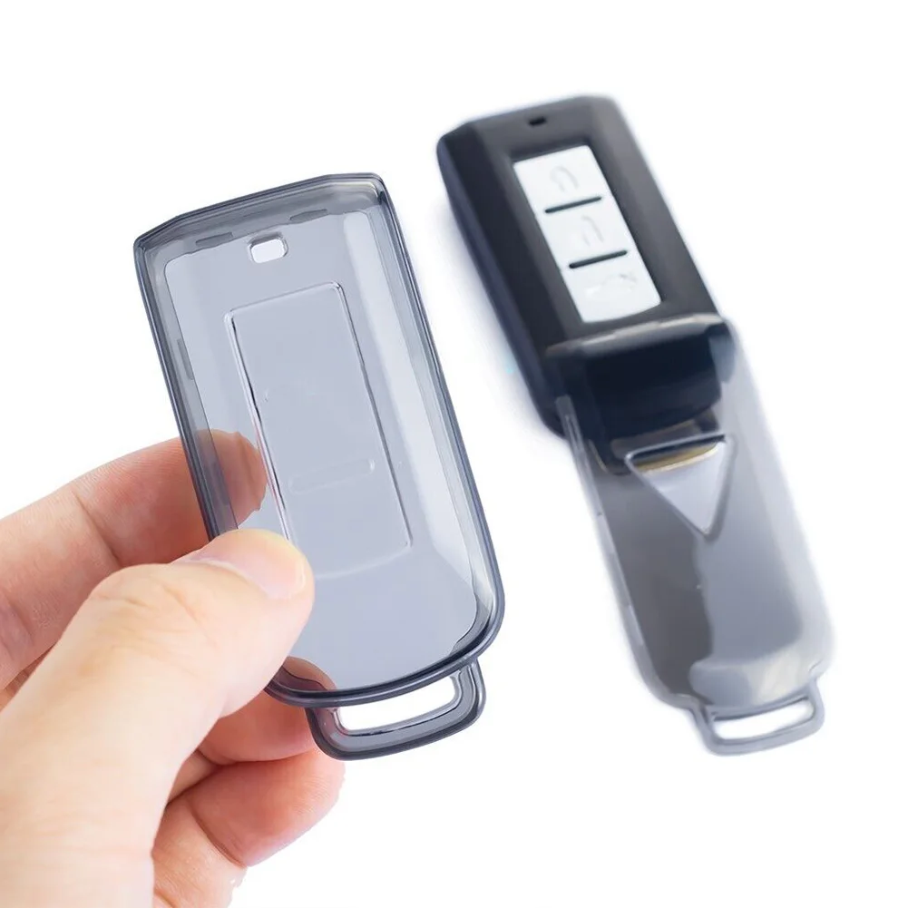 

TPU Car Key Cover Case For Mitsubishi Outlander 2013-2021 Outlander Sport 2011-2022 Eclipse Cross 2018-2022 ASX 2011-2022