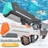 2024 New Electric water gun boy fully automatic water spray light water-absorbing water gun children's water gun Outdoortoy 1