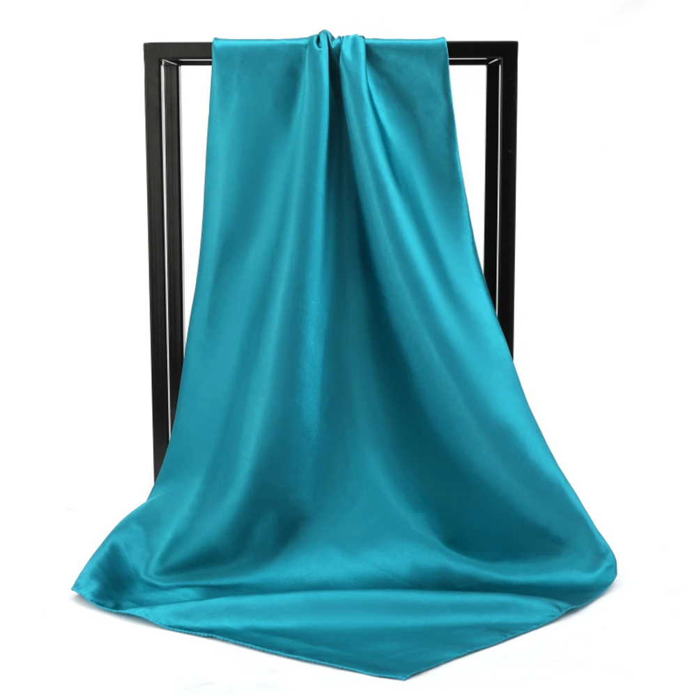 Рисунок 3 - Модный однотонный шарф для волос 27 цветов