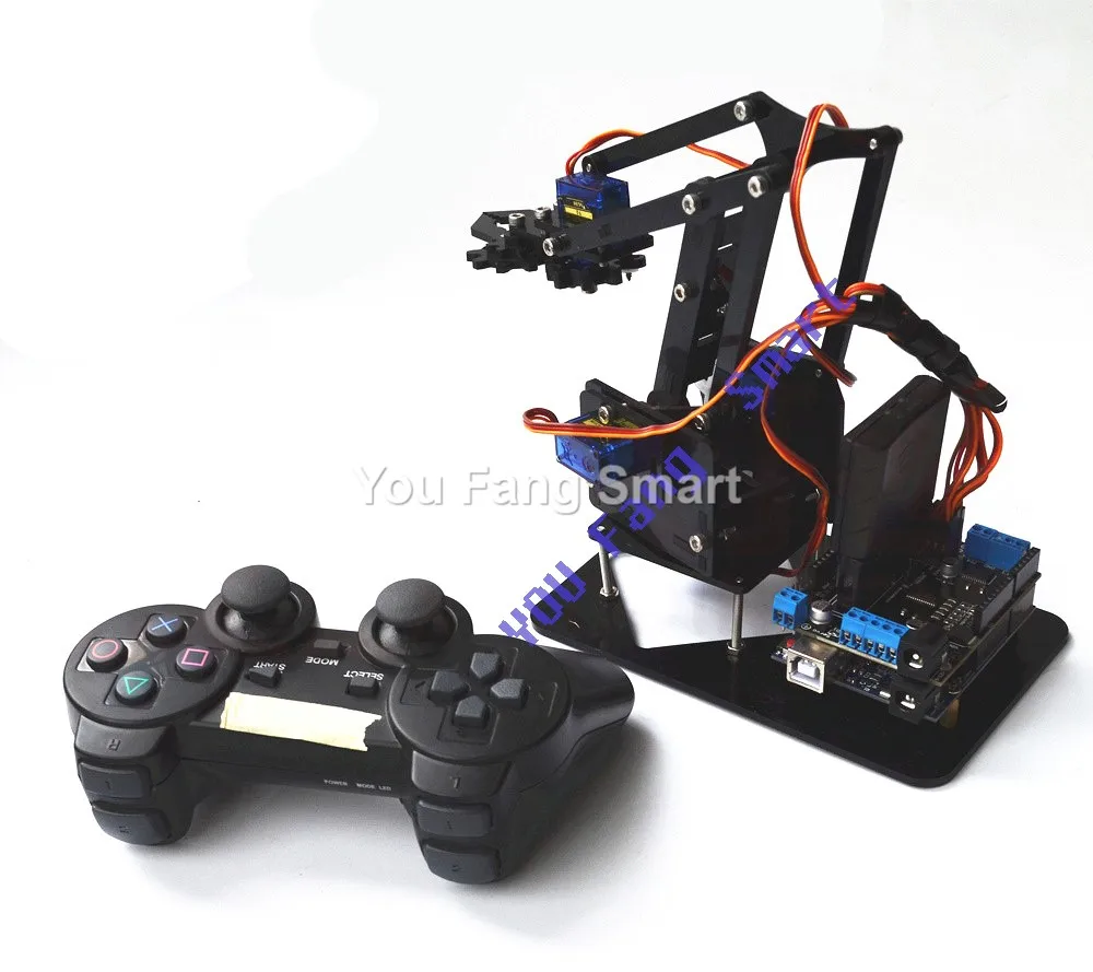 Sg90 mg90sステムキット4個のロボットアームキット,メカニカル