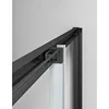 Framed Tub Shower Door, Single Sliding Shower Door with Handle, Tub Shower Door with Tempered Glass, Tub Glass Shower Door 3