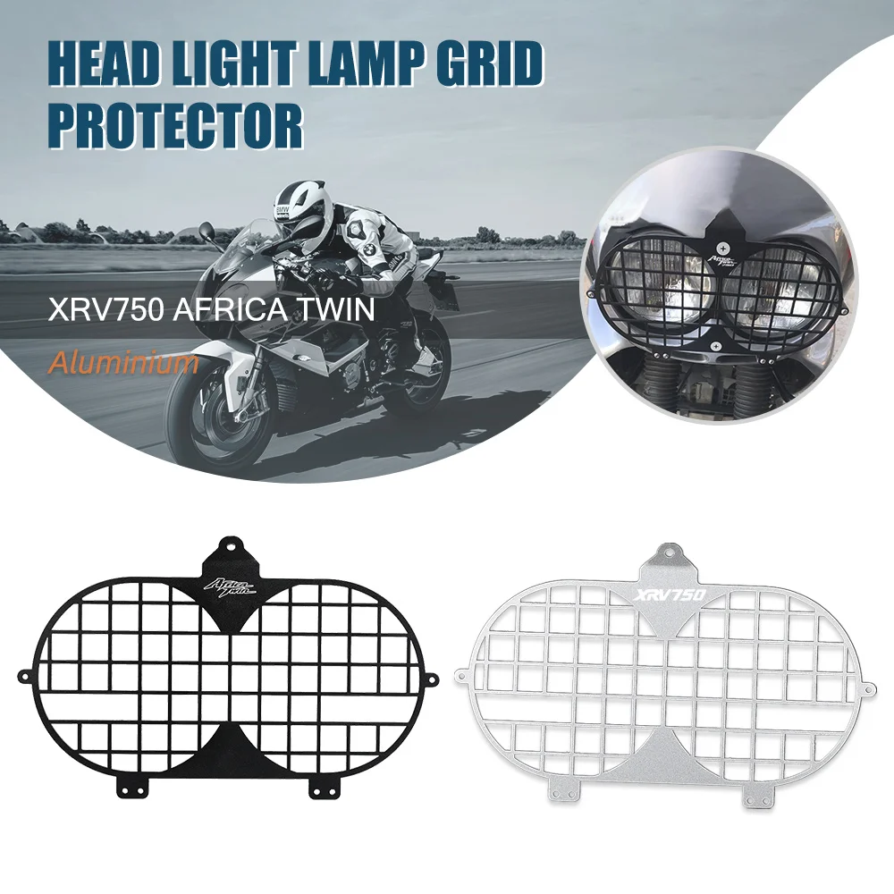 

Motorcycle Vintage Headlight protection Grill Light Lamp Cover For Honda XRV750 Africa Twin 1996 1997 1998 1999 2000 2001 2002