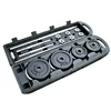 YTYIN 15kg Adjustable Weight Steel Dumbbell Set Multifunctional Fitness Barbell And Weightlifting Equipment