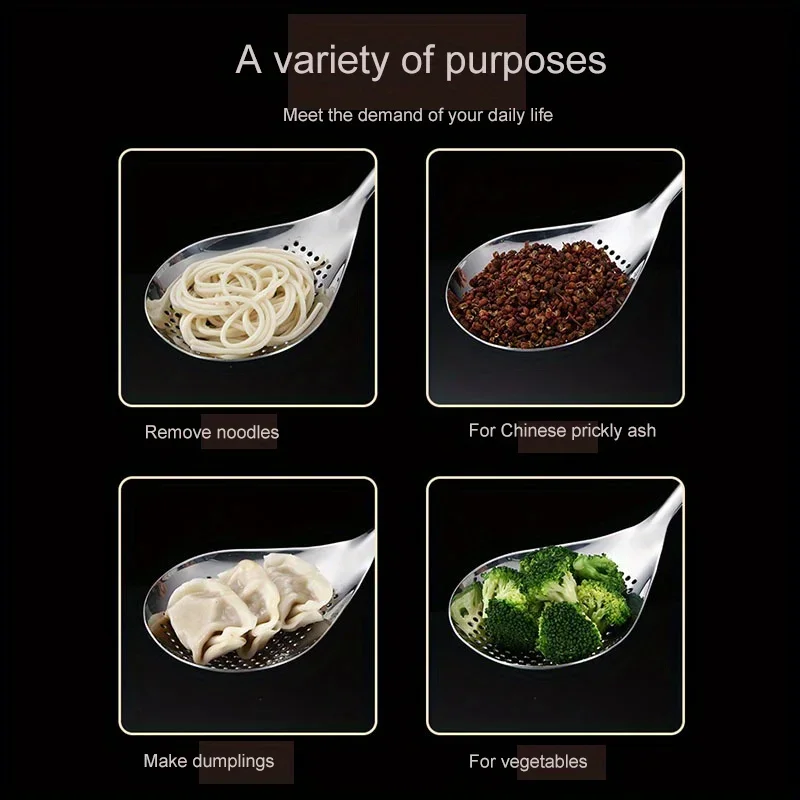 Stainless Steel Skimmer Spoon 5