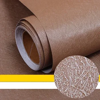 สีทึบ Self-Adhesive Macaron วอลเปเปอร์เฟอร์นิเจอร์ตู้สติกเกอร์ตกแต่งห้องนอนฟิล์มไวนิล DIY ห้องนั่งเล่นตกแต่งบ้าน 8