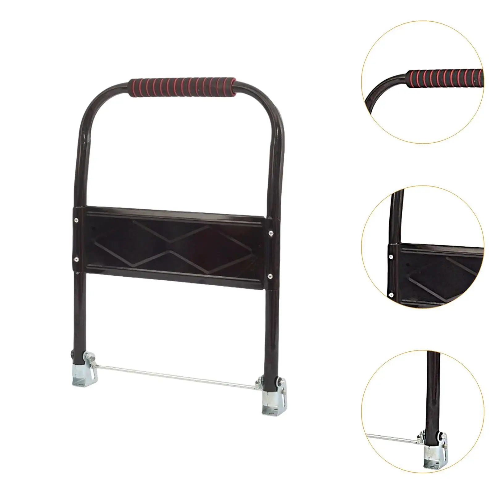 Flatbed Cart Handle High Performance Accessories Spare Parts Premium Foldable for Hand Moving Cart Moving Garage Groceries