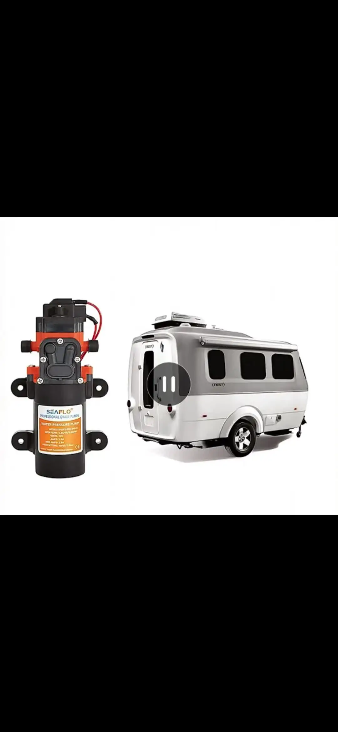 40PSI DC 12V 24V Микро Автоматический Пуск Стоп Подвышение Самососасывающий Насос