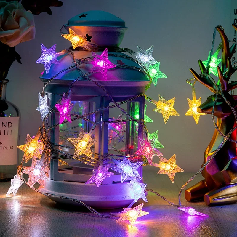 10M USB/Battery Power Star  LED String Lights Garland Lights Outdoor Lamp Wedding Garden Fairy Lights Christmas Decoration
