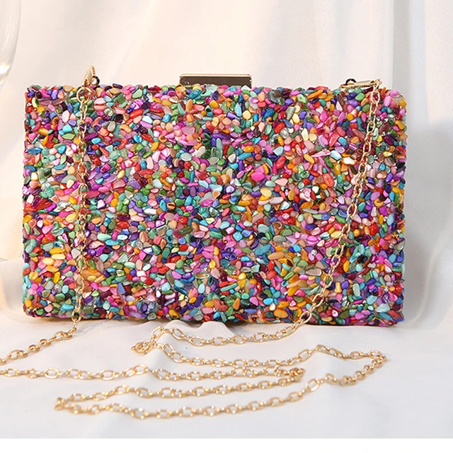 Fashion-forward Women Fashion Clutch Candy Color Flap Handbags