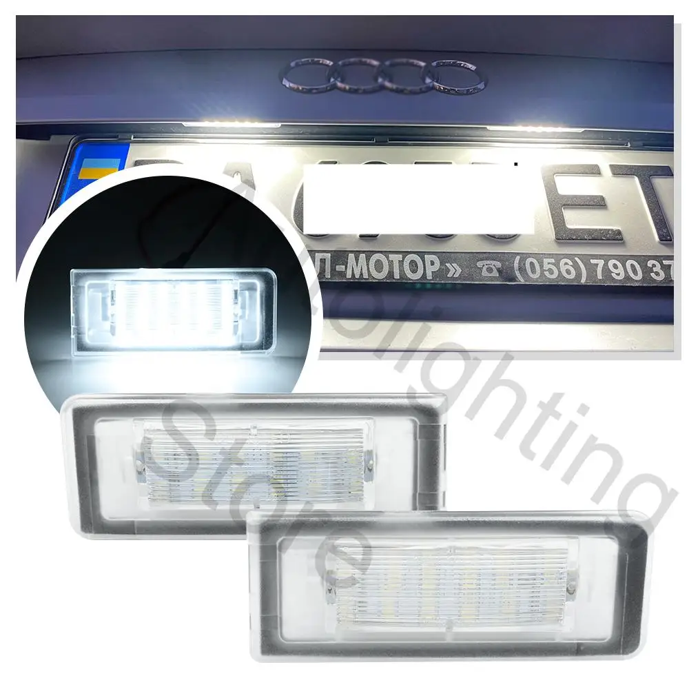 2 Pz Led Targa Luci Luci Lampade Per Audi Tt 8N Mk1 Roadster Cabrio 8 N9 Audi Tt Coupe 8 N3 Accessori Auto Canbus