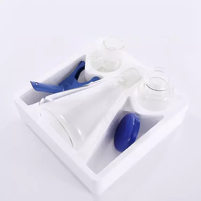 진공 여과 장치 실험실 장비, 여과 플라스크 유리 필터, 샌드 코어 액체 솔벤트 막 필터, 1000ml
