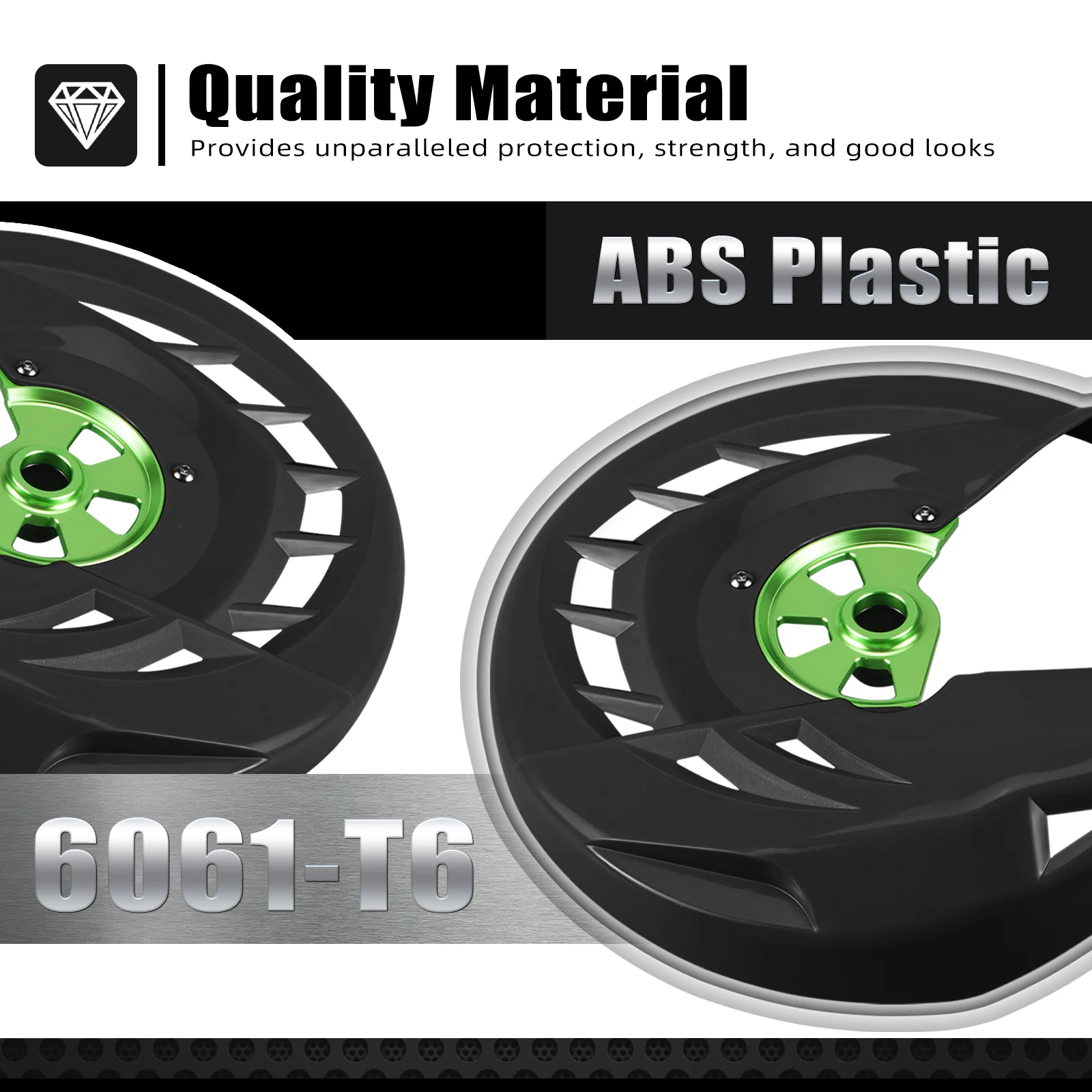 オートバイのフロントブレーキディスクガード用KX125 KX250 06-08