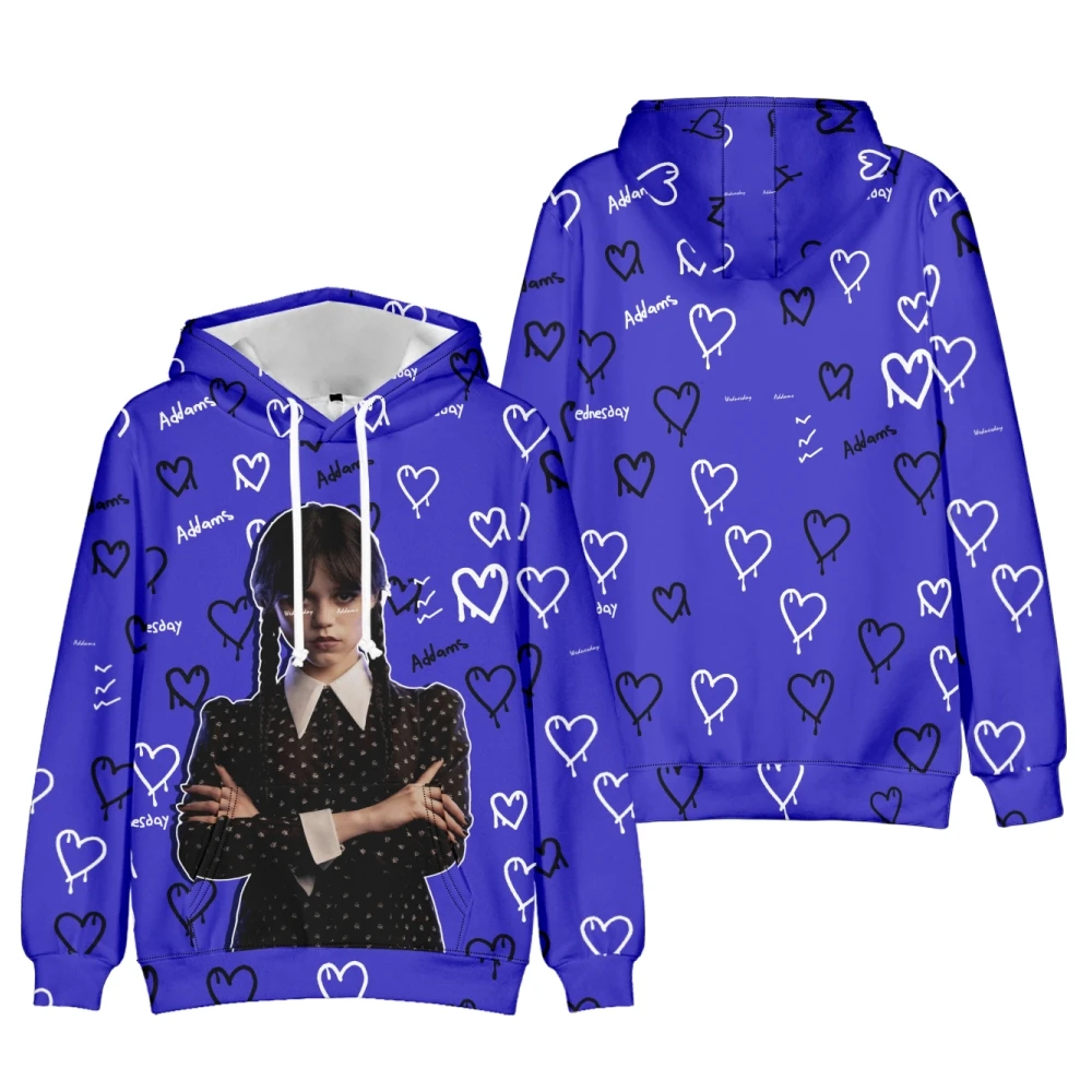 

Модная толстовка унисекс с 3D принтом в стиле «среду», худи для женщин и мужчин, свитшот, пуловер, повседневный стиль, Детская уличная одежда на весну и осень