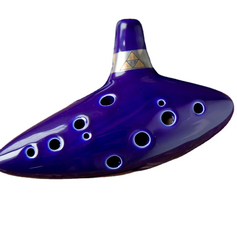12-Hole Alto C Ocarina & Songbook without Display Stand