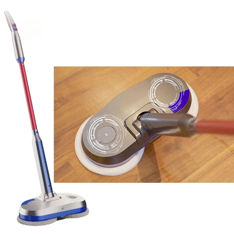 Беспроводная электрическая швабра ECHOME для пола с зарядкой от USB, уборочная машина, ручная швабра, бытовая Беспроводная швабра с распылителем
