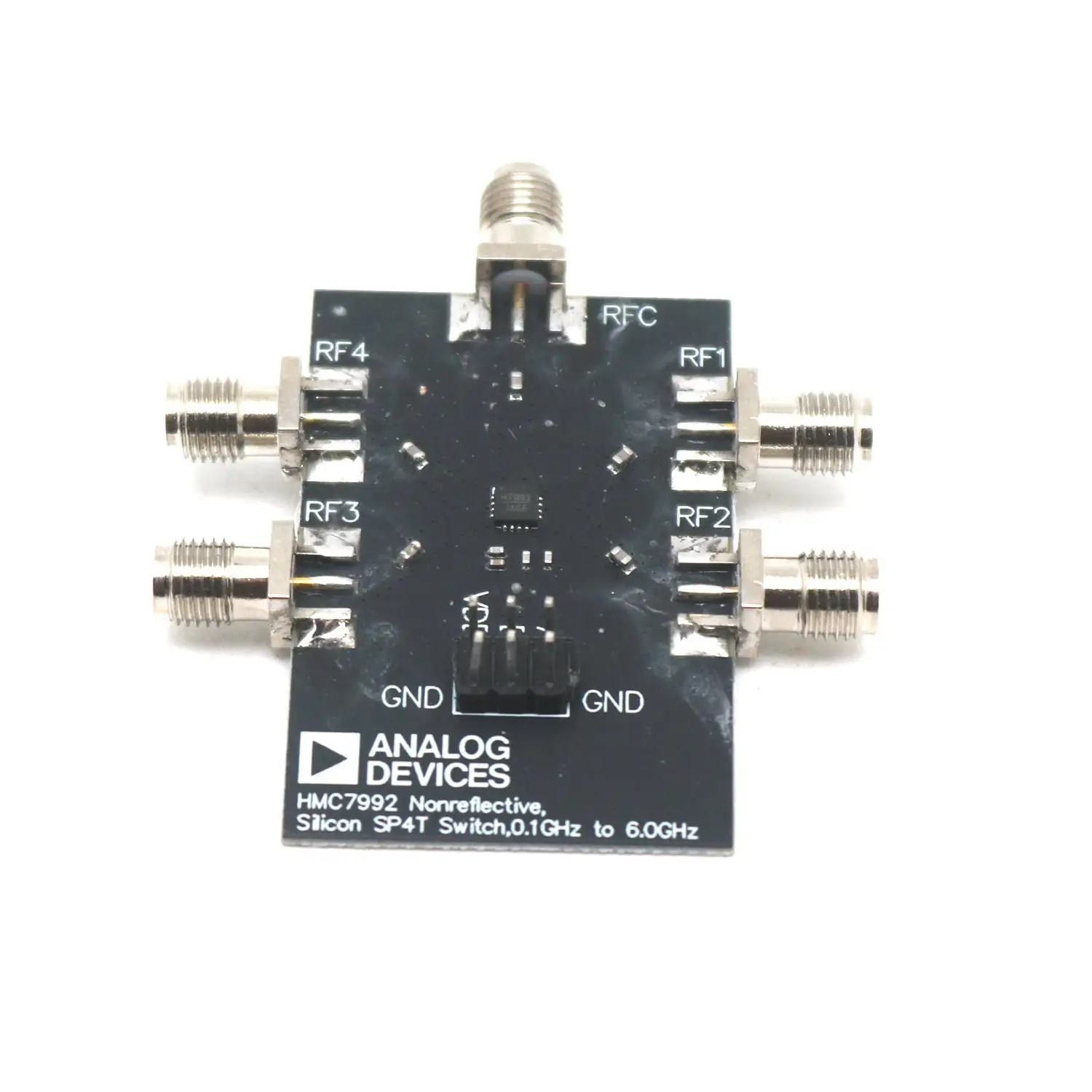 HMC349 HMC849 HMC7992 라디오 신호 전환 시험 장비 ATE ATE 시스템을 위한 SPDT SP4T RF 스위치 100Mhz6Ghz 마이크로 웨이브 스위치