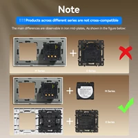 BSEED 65W PD Fast Charge Module Quick Charge Socket Part 1/2 USB Type-C 20W Wall Phone Charger Plug Support BSEED Frames - Image 5